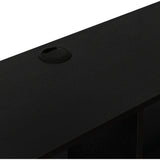 Rack de TV Flotante Wengue 150x26.5cm Para TV Hasta 65 Pulgadas con Ranuras para Cables - MUEBLES DE TV | Bylmo