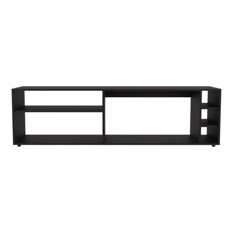 Rack de TV Suxta Wengue 160x45.4cm Para TV Hasta 70 Pulgadas - MUEBLES DE TV | Bylmo