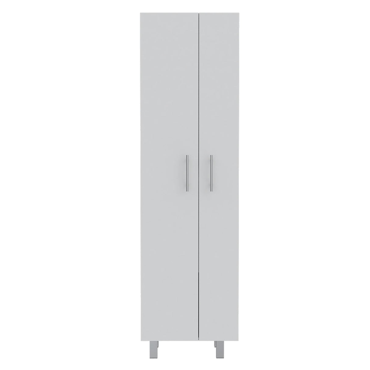 Organizador de Aseo Nala Blanco 51.2x181.2cm con Puerta Batible y con Patas - MUEBLES DE ASEO Y ROPAS | Bylmo
