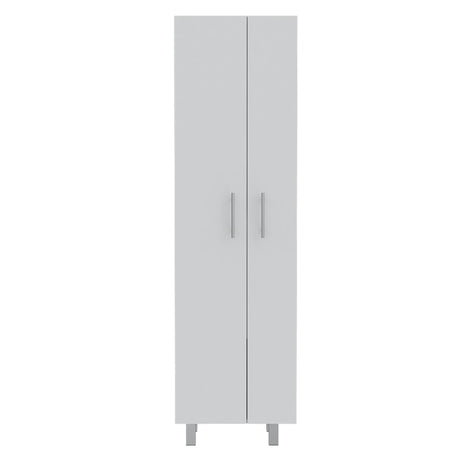Organizador de Aseo Nala Blanco 51.2x181.2cm con Puerta Batible y con Patas - MUEBLES DE ASEO Y ROPAS | Bylmo