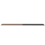 Set de 2 Repisas Flotante Rectangular Wall Miel y Plomo 160x1.5cm - REPISAS | Bylmo