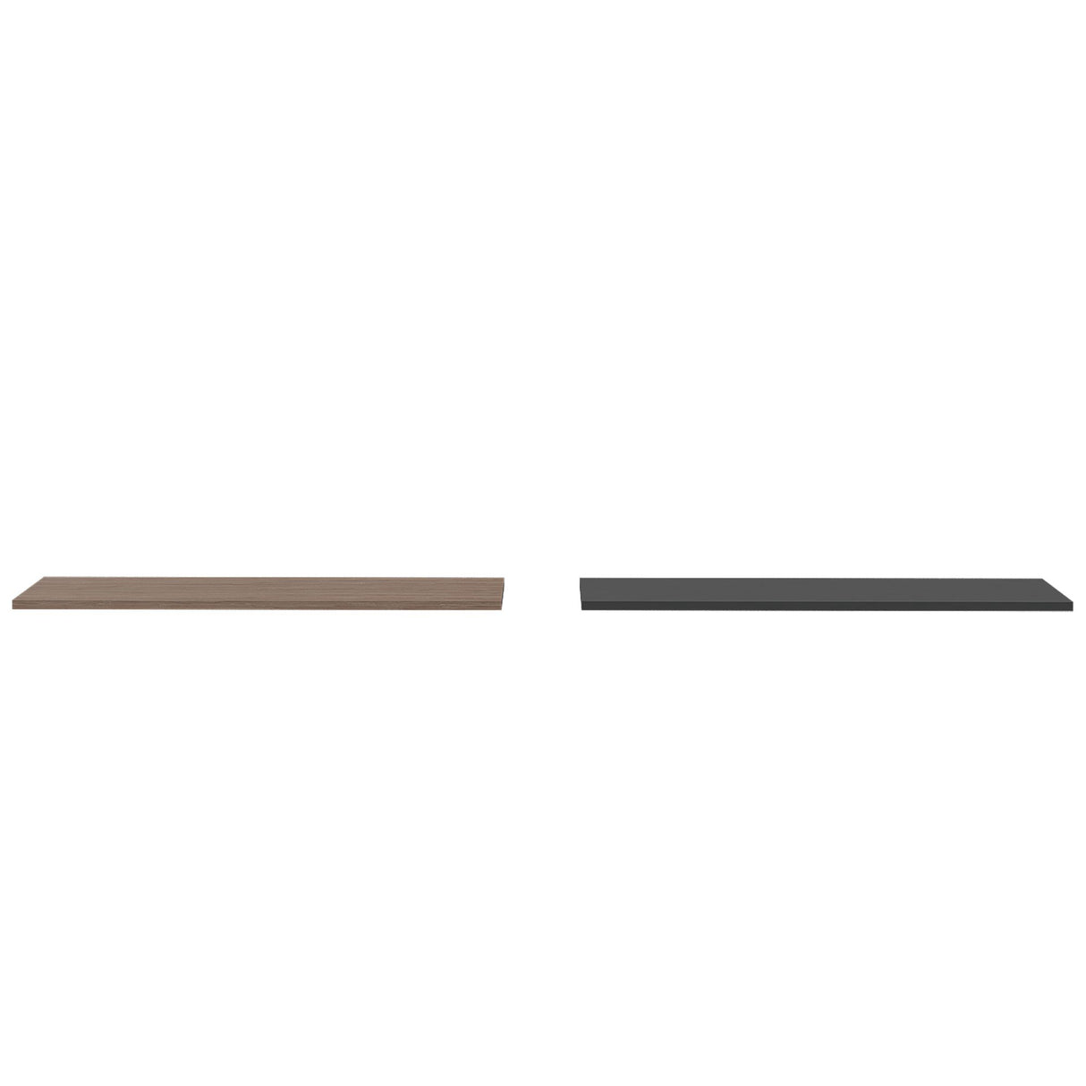 Set de 2 Repisas Flotante Rectangular Wall Miel y Plomo 160x1.5cm - REPISAS | Bylmo