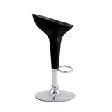 Set x 2 Sillas Bar Giratorias Torino Negro 33x66cm con Reposapiés - SILLAS Y BUTACOS | Bylmo