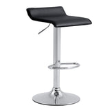 Set x 2 Sillas Bar Giratorias Recife Negro 39x64cm con Reposapiés - SILLAS Y BUTACOS | Bylmo