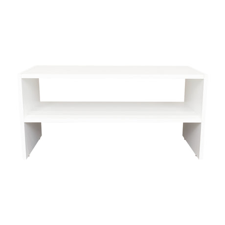 Zapatero Silpa Blanco 72x34.9cm de Un Nivel Apilable - ZAPATEROS | Bylmo