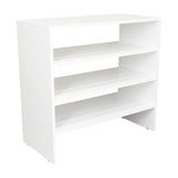 Zapatero Silpa Blanco 72x34.9cm de Un Nivel Apilable - ZAPATEROS | Bylmo