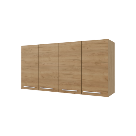 Mueble Superior de Cocina Fresno Europeo 120x60cm con Locero - MUEBLES SUPERIORES DE COCINA | Bylmo