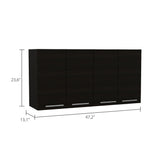 Mueble Superior de Cocina Wengue 120x60cm con Locero - MUEBLES SUPERIORES DE COCINA | Bylmo