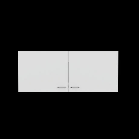 Mueble Superior de Cocina Napoles Blanco 120x49cm con Dos Puertas - MUEBLES SUPERIORES DE COCINA | Bylmo