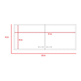 Mueble Superior de Cocina Napoles Blanco 120x49cm con Dos Puertas - MUEBLES SUPERIORES DE COCINA | Bylmo