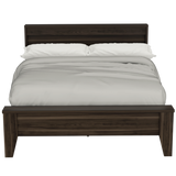 Cama Amat Habano 156.5x95cm para Colchón Doble 140 X 190 Cm con Cabecero y Piecero - CAMAS | Bylmo