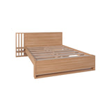 Cama Vance Fresno Europeo 179.9x86.6cm para Colchón Doble 140 X 190 Cm con Cabecero y Piecero - CAMAS | Bylmo