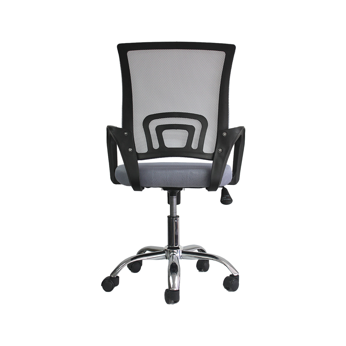 Silla de Oficina Tok Gris 57x52cm Reclinable y Giratoria con Ruedas - SILLAS DE OFICINA | Bylmo