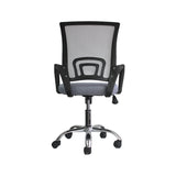 Silla de Oficina Tok Gris 57x52cm Reclinable y Giratoria con Ruedas - SILLAS DE OFICINA | Bylmo