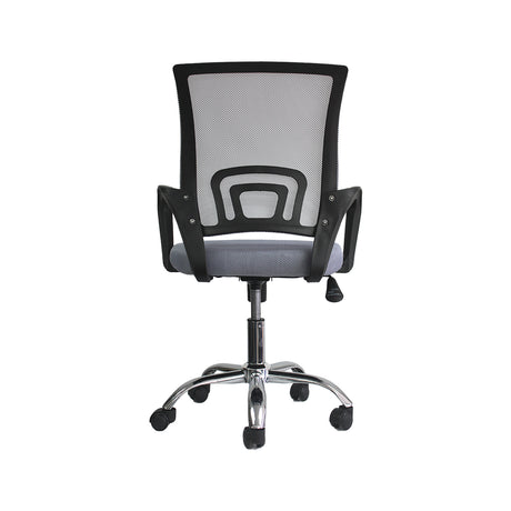 Silla de Oficina Tok Gris 57x52cm Reclinable y Giratoria con Ruedas - SILLAS DE OFICINA | Bylmo