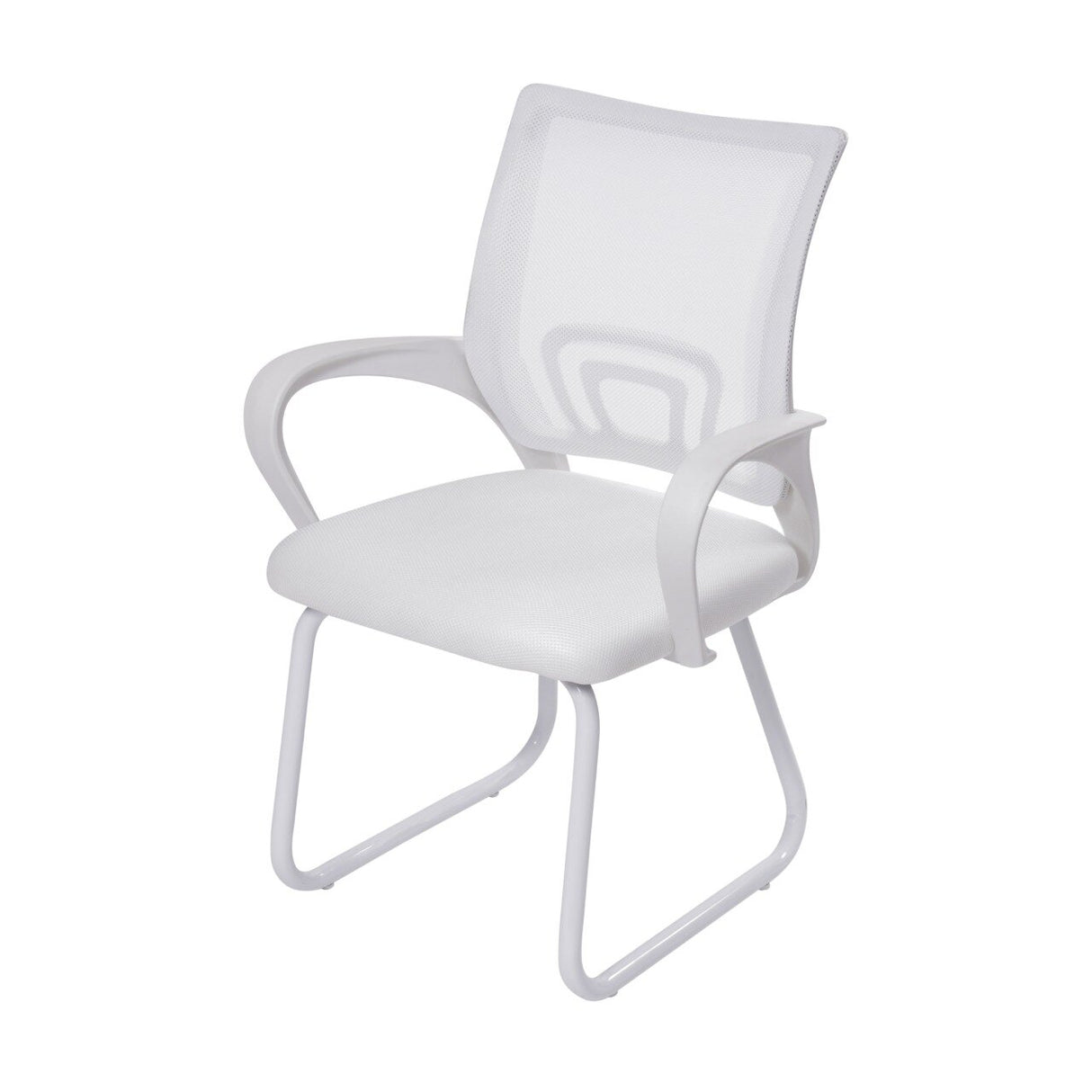 Silla de Oficina Tok Blanco 61.5x49cm de Base Fija - SILLAS DE OFICINA | Bylmo