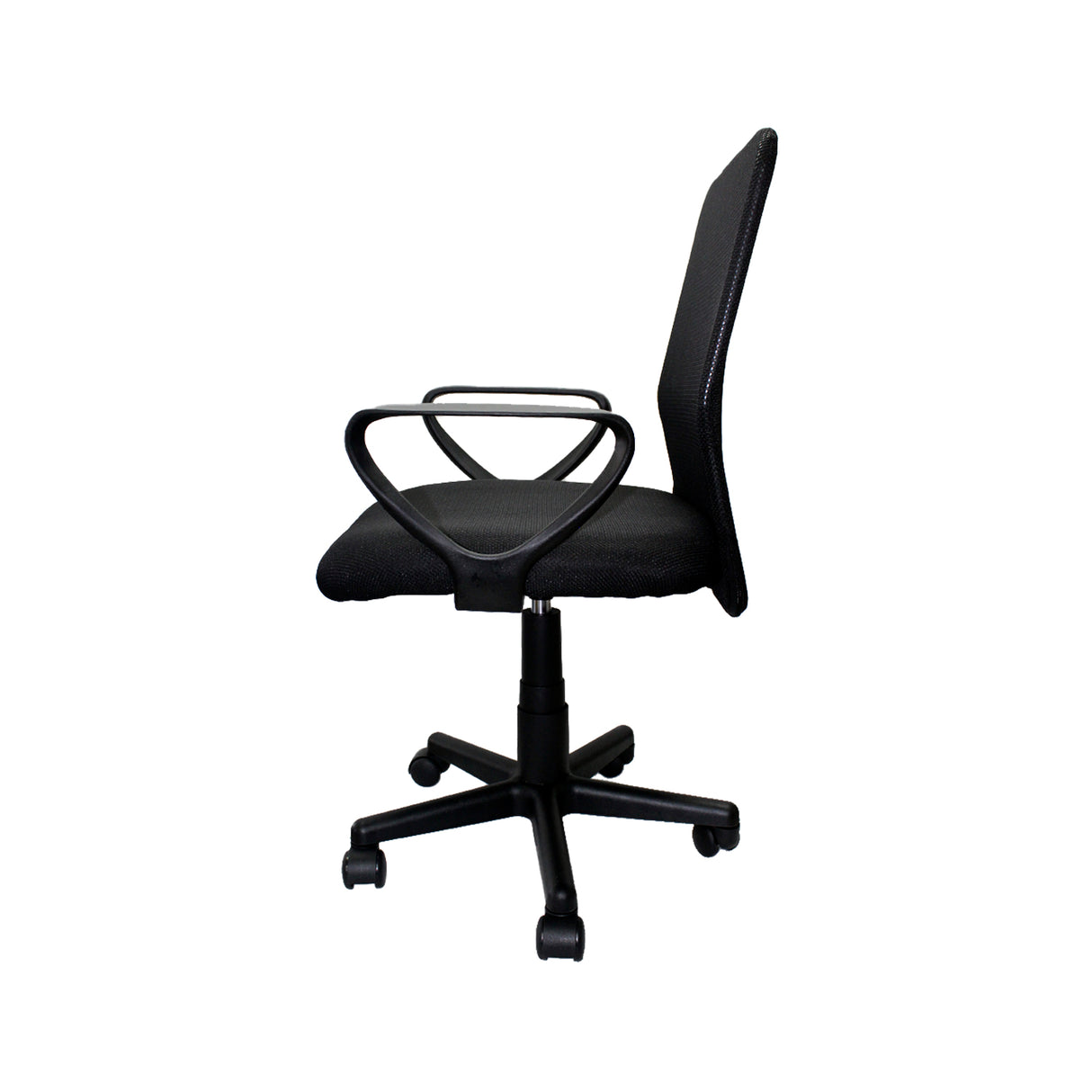 Silla de Oficina Dublin Negro 61x48cm Reclinable y Giratoria con Ruedas - SILLAS DE OFICINA | Bylmo