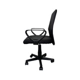 Silla de Oficina Dublin Negro 61x48cm Reclinable y Giratoria con Ruedas - SILLAS DE OFICINA | Bylmo