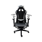 Silla Gamer F16 Gris 65x57cm Reclinable y Giratoria con Ruedas - SILLAS DE OFICINA | Bylmo