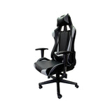 Silla Gamer F16 Gris 65x57cm Reclinable y Giratoria con Ruedas - SILLAS DE OFICINA | Bylmo