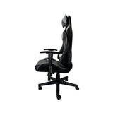 Silla Gamer F16 Gris 65x57cm Reclinable y Giratoria con Ruedas - SILLAS DE OFICINA | Bylmo