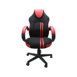 Silla Gamer Olympo Rojo 58x54cm Reclinable y Giratoria con Ruedas - SILLAS DE OFICINA | Bylmo