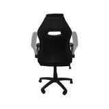 Silla Gamer Topgun Gris 63x58cm Reclinable y Giratoria con Ruedas - SILLAS DE OFICINA | Bylmo