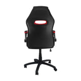 Silla Gamer Topgun Rojo 63x58cm Reclinable y Giratoria con Ruedas - SILLAS DE OFICINA | Bylmo