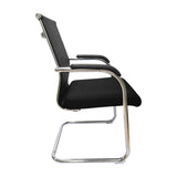 Silla de Oficina Roma Negro 55.5x63cm de Base Fija - SILLAS DE OFICINA | Bylmo