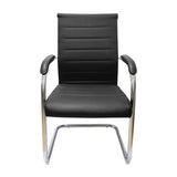 Silla de Oficina Venecia Negro 55x58cm de Base Fija - SILLAS DE OFICINA | Bylmo