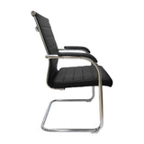 Silla de Oficina Venecia Negro 55x58cm de Base Fija - SILLAS DE OFICINA | Bylmo