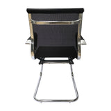Silla de Oficina Esterilla Negro 54.5x55cm de Base Fija - SILLAS DE OFICINA | Bylmo