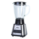 Licuadora Extra Power Negro y Plateado 18.5x39cm De Seis Aspas y 1.5 Litros - LICUADORAS Y PROCESADORES | Bylmo
