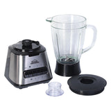 Licuadora Extra Power Negro y Plateado 18.5x39cm De Seis Aspas y 1.5 Litros - LICUADORAS Y PROCESADORES | Bylmo