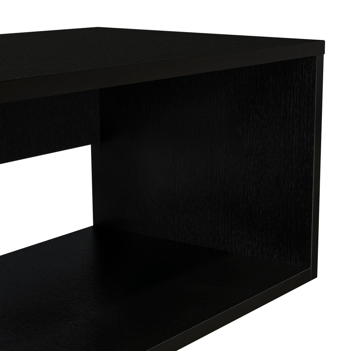 Rack de TV Flotante Wengue 150x27cm para TV Hasta 65 Pulgadas con Dos Compartimientos y con Ranuras para Cables - MUEBLES DE TV | Bylmo