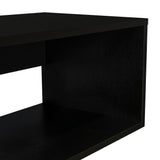 Rack de TV Flotante Wengue 150x27cm para TV Hasta 65 Pulgadas con Dos Compartimientos y con Ranuras para Cables - MUEBLES DE TV | Bylmo