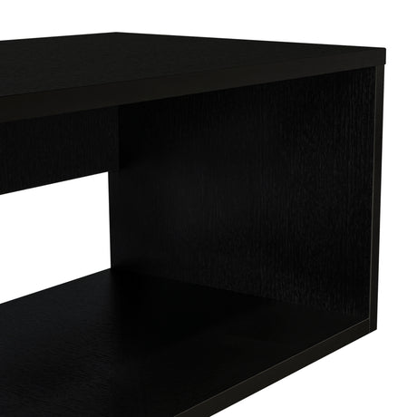 Rack de TV Flotante Wengue 150x27cm para TV Hasta 65 Pulgadas con Dos Compartimientos y con Ranuras para Cables - MUEBLES DE TV | Bylmo