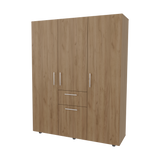 Closet Bariloche Fresno Europeo 140x178cm Con Un Cajón y Ocho Compartimientos - CLOSETS | Bylmo