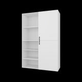 Closet Eco Blanco 120x184cm Con Siete Compartimientos - CLOSETS | Bylmo