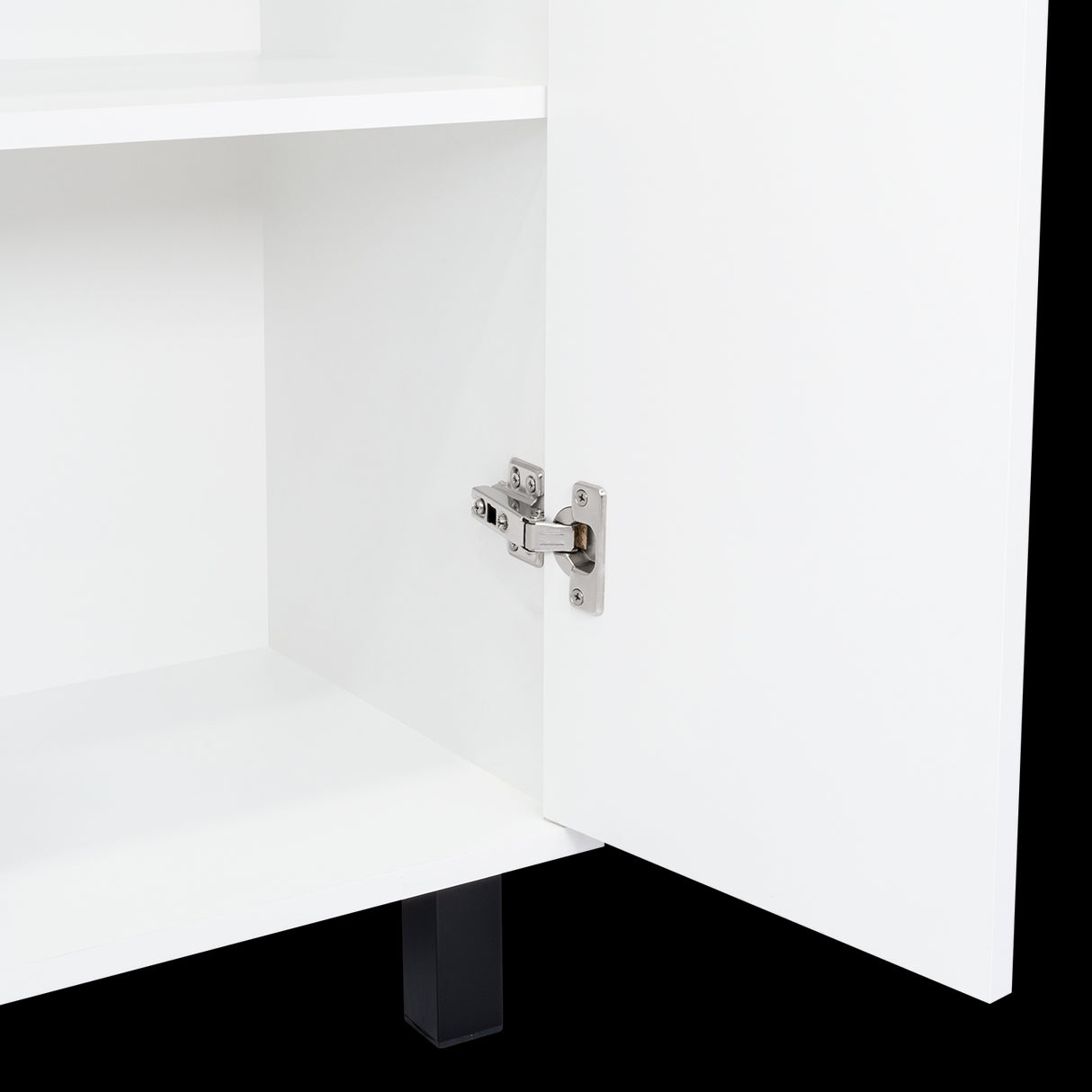 Alacena Oshawa Blanco 54x160cm Con Tres Puertas - ALACENAS Y MUEBLES MICROONDAS | Bylmo