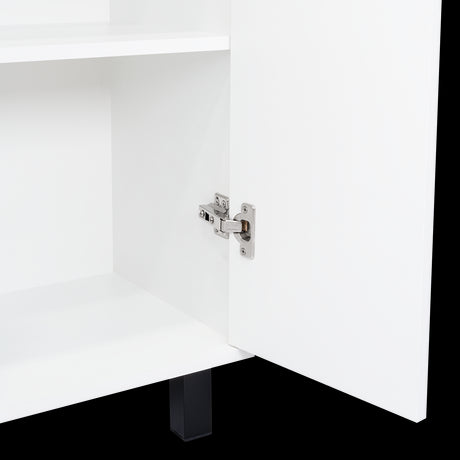 Alacena Oshawa Blanco 54x160cm Con Tres Puertas - ALACENAS Y MUEBLES MICROONDAS | Bylmo