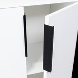Alacena Oshawa Blanco 54x160cm Con Tres Puertas - ALACENAS Y MUEBLES MICROONDAS | Bylmo