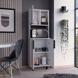 Alacena Oshawa Blanco 54x160cm Con Tres Puertas - ALACENAS Y MUEBLES MICROONDAS | Bylmo