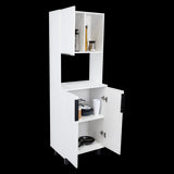 Alacena Oshawa Blanco 54x160cm Con Tres Puertas - ALACENAS Y MUEBLES MICROONDAS | Bylmo