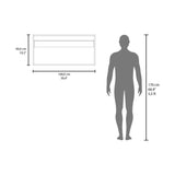 Mueble Superior de Cocina Zurich Blanco 100x49cm con Dos Puertas - MUEBLES SUPERIORES DE COCINA | Bylmo
