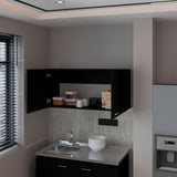 Mueble Superior de Cocina Zurich Wengue 100x49cm con Dos Puertas - MUEBLES SUPERIORES DE COCINA | Bylmo