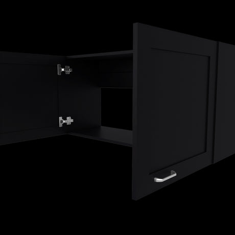 Mueble Superior de Cocina Zurich Wengue 100x49cm con Dos Puertas - MUEBLES SUPERIORES DE COCINA | Bylmo