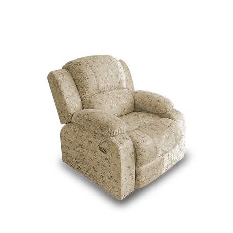 Silla Poltrona Reclinable Manual Reclinomatic Beige 90x102cm con Reposapiés - SOFAS Y POLTRONAS | Bylmo