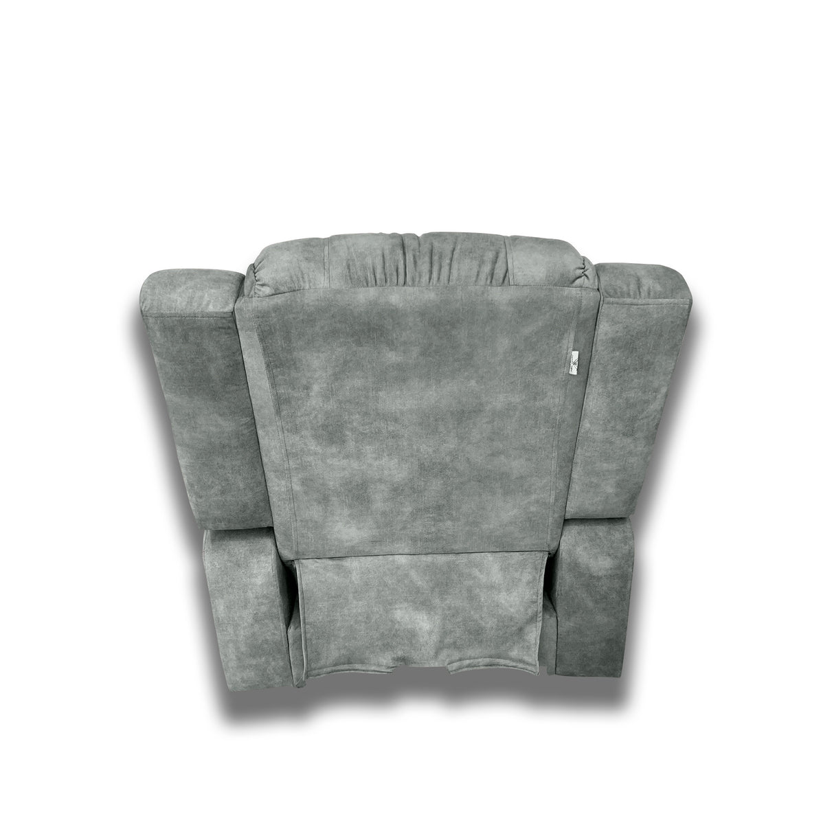 Silla Poltrona Reclinable Manual Reclinomatic Gris 90x102cm con Reposapiés - SOFAS Y POLTRONAS | Bylmo