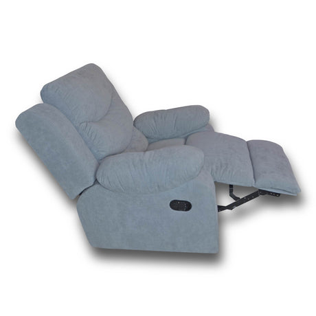 Poltrona Mecedora Reclinable Manual Reclinomatic Gris 90x105cm Giratoria - SOFAS Y POLTRONAS | Bylmo